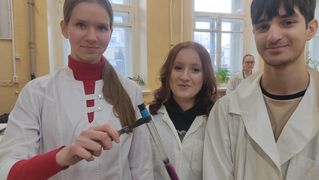 Школа юного химика. Институт химии СГУ